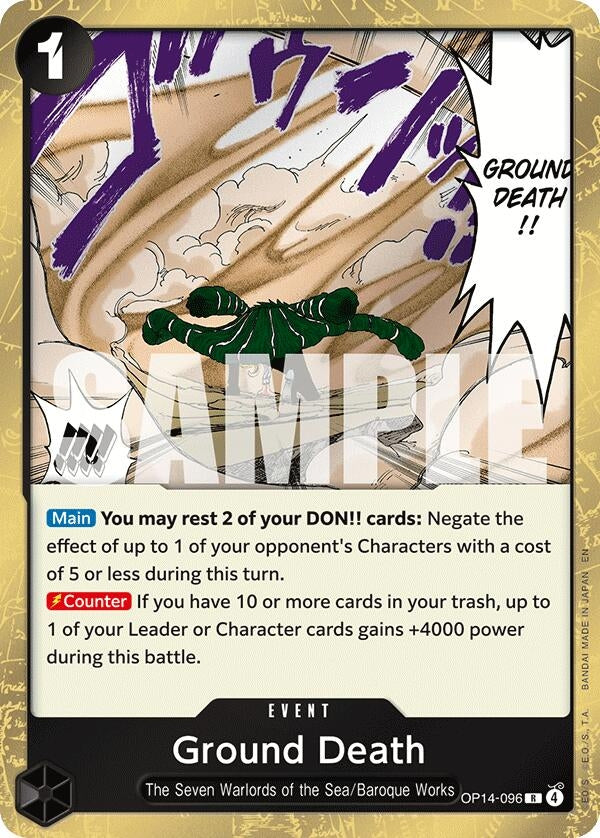 Ground Death (OP14-096) (OP14-EB04)
