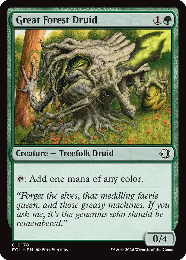 Great Forest Druid (178) (ECL)