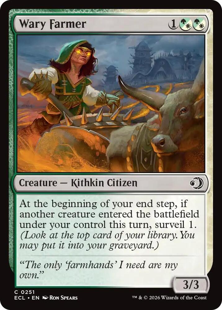 Wary Farmer (251) (ECL)