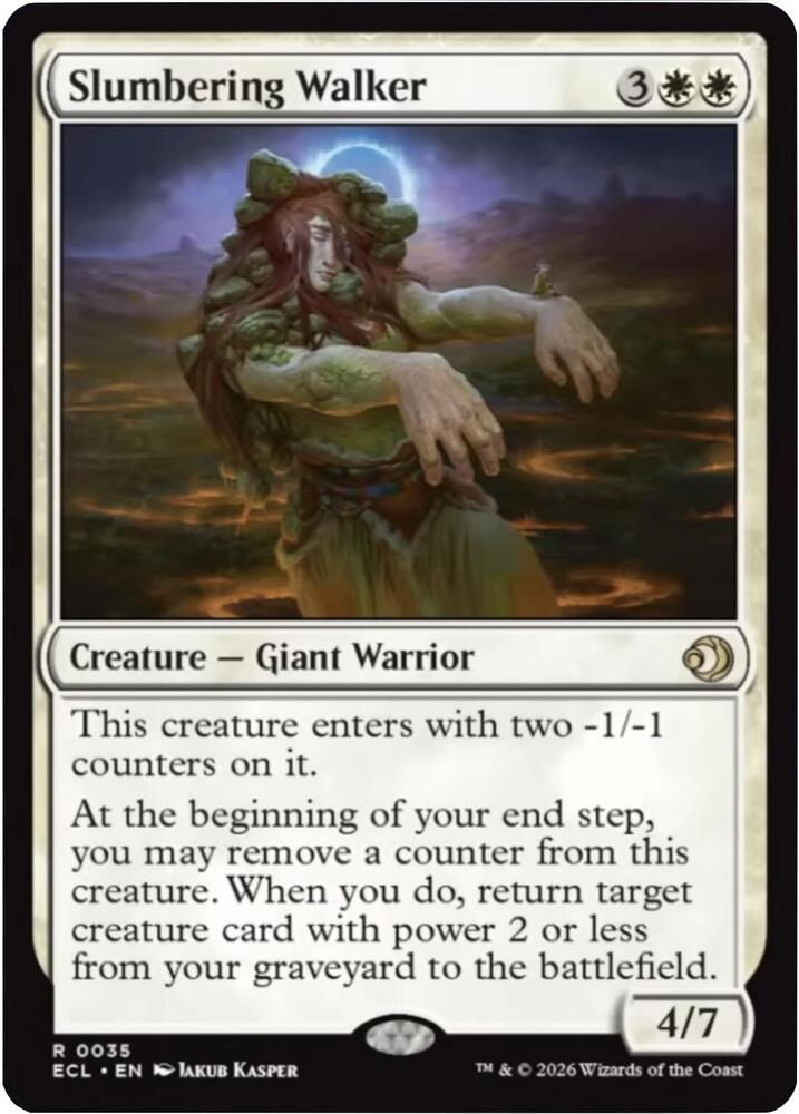 Slumbering Walker (35) (ECL)