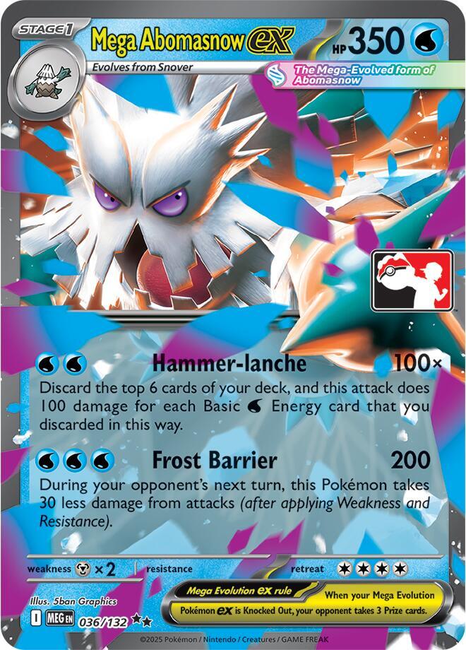 Mega Abomasnow ex - 036/132 (036/132)