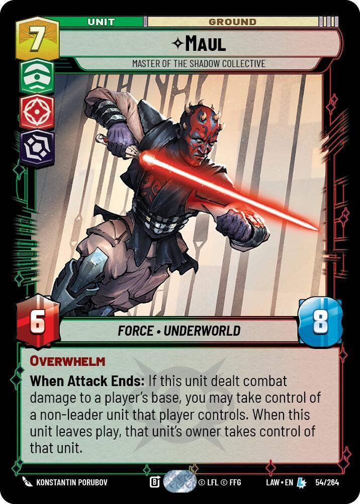 Maul - Master of the Shadow Collective (54/264) (LAW)