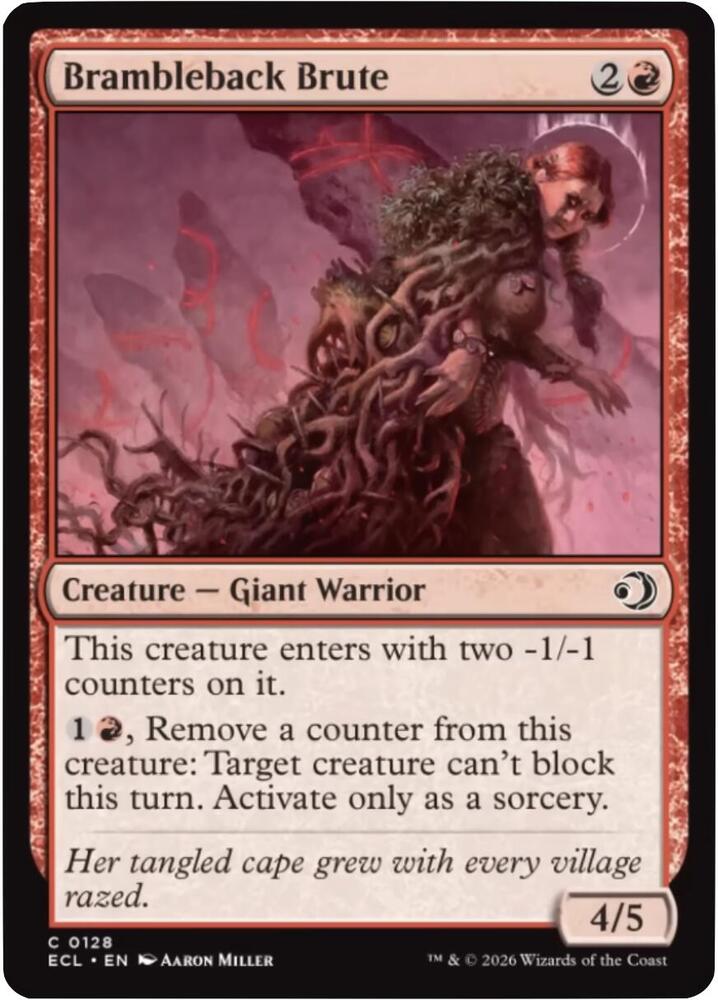 Brambleback Brute (128) (ECL)