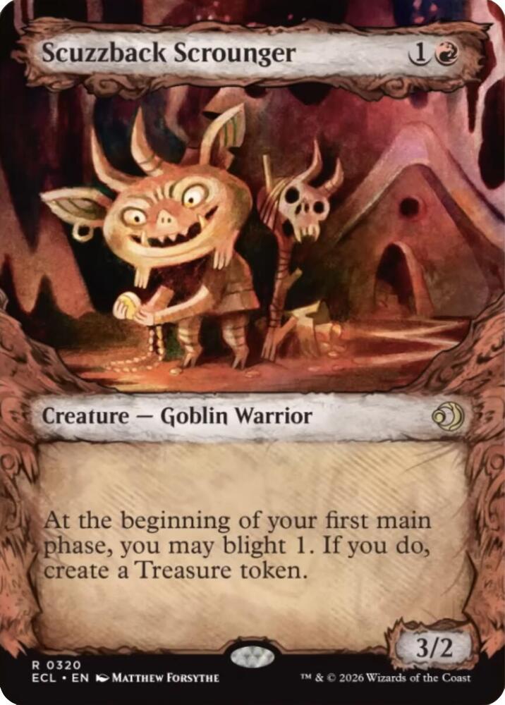 Scuzzback Scrounger (Showcase) (320) (ECL)