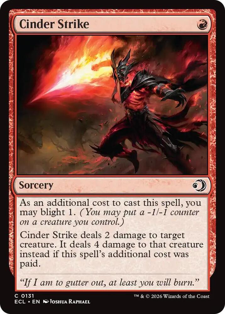 Cinder Strike (131) (ECL)