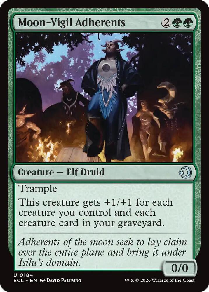 Moon-Vigil Adherents (184) (ECL)