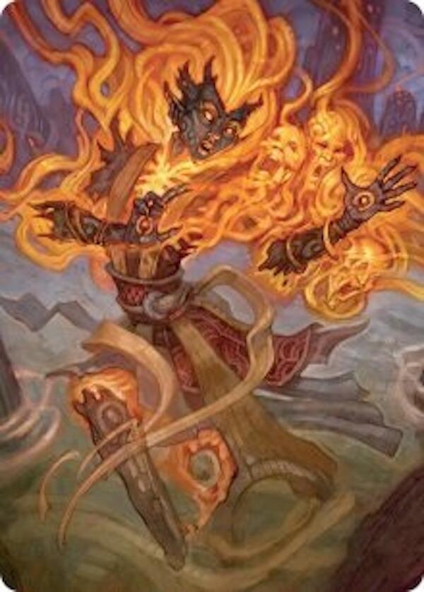 Ashling, Rekindled Art Card (33/54) (33) (ASECL)