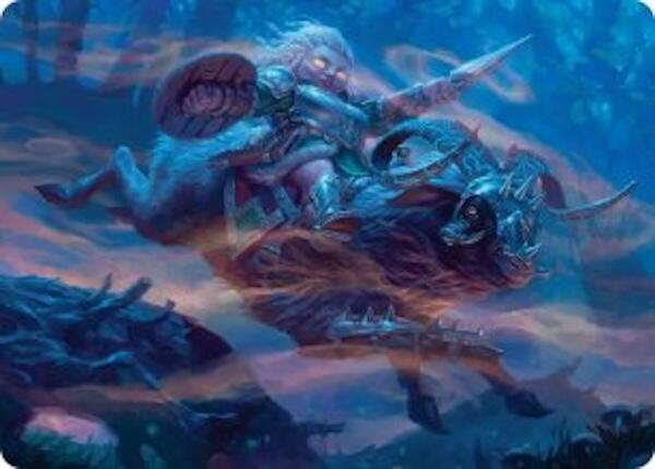 Bristlebane Outrider Art Card (18) (ASECL)