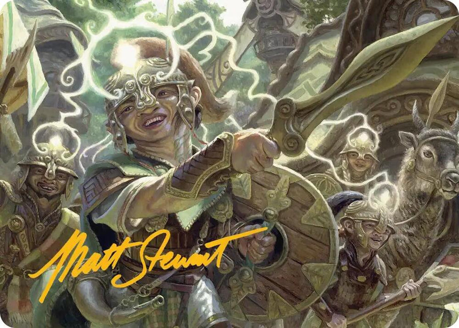 Thoughtweft Lieutenant Art Card (Gold-Stamped Signature) (26) (ASECL)