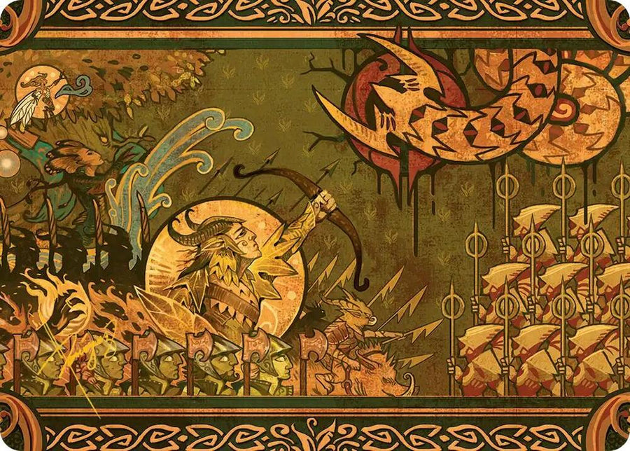 Chronicle of Victory Art Card (Gold-Stamped Signature) (27) (ASECL)