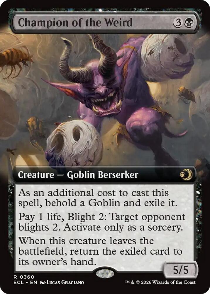 Champion of the Weird (Extended Art) (360) (ECL)