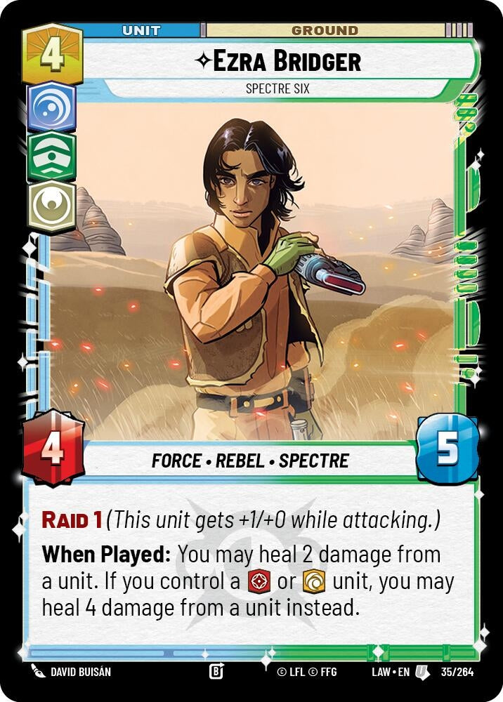 Ezra Bridger - Spectre Six (35/264) (LAW)