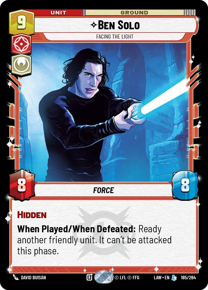 Ben Solo - Facing the Light (185/264) (LAW)