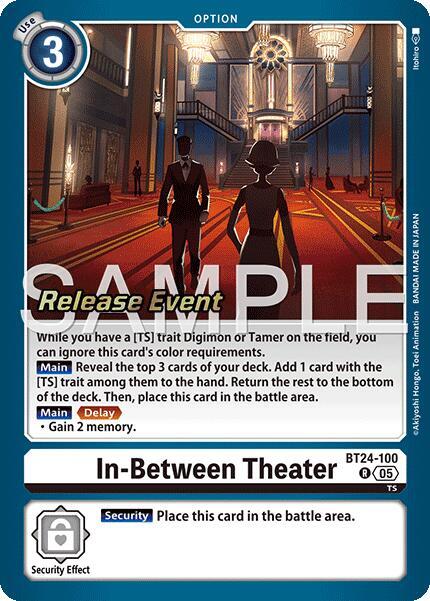 In-Between Theater (BT24-100 R) (BT-24_PR)