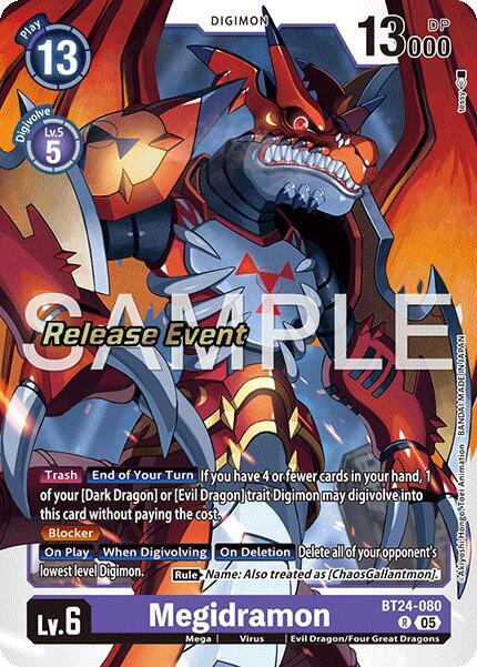 Megidramon (BT24-080 R) (BT-24_PR)