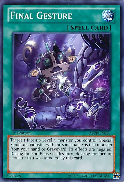 Final Gesture (ABYR-EN063) (ABYR)