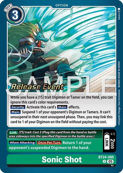 Sonic Shot (BT24-095 U) (BT-24_PR)