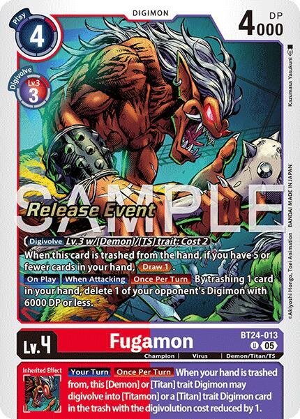 Fugamon (BT24-013 U) (BT-24_PR)