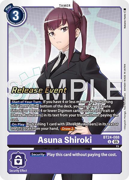 Asuna Shiroki (BT24-088 UC) (BT-24_PR)