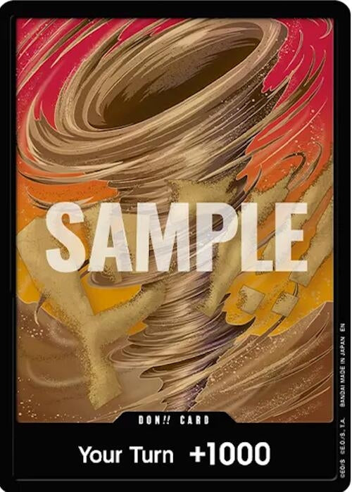 DON!! Card (Crocodile) (Double Pack Set Vol. 9) (OP14-EB04)