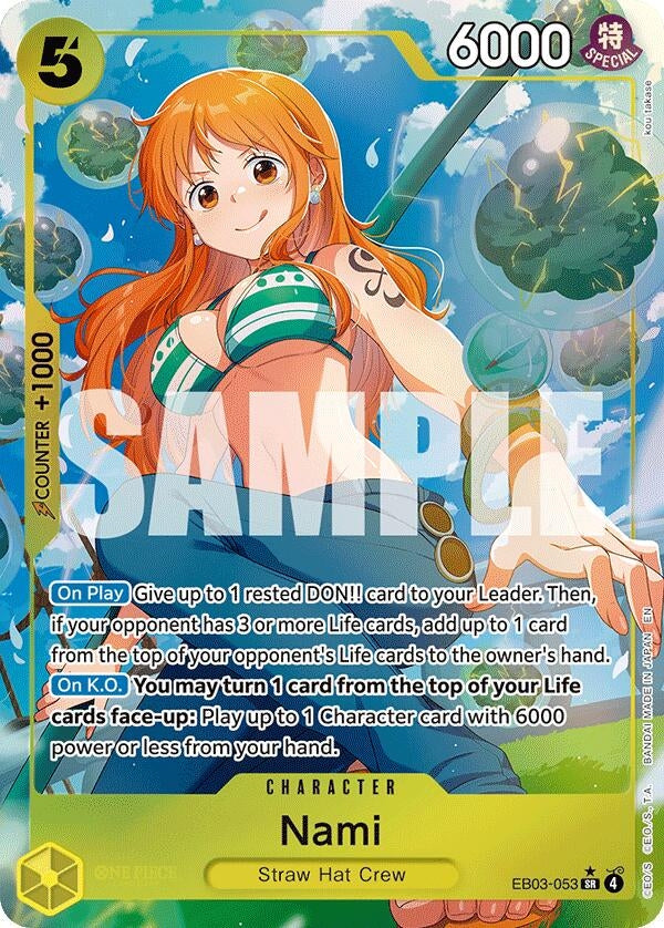 Nami (053) (Alternate Art) (EB03-053) (EB03)