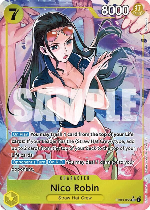Nico Robin (055) (Alternate Art) (EB03-055) (EB03)