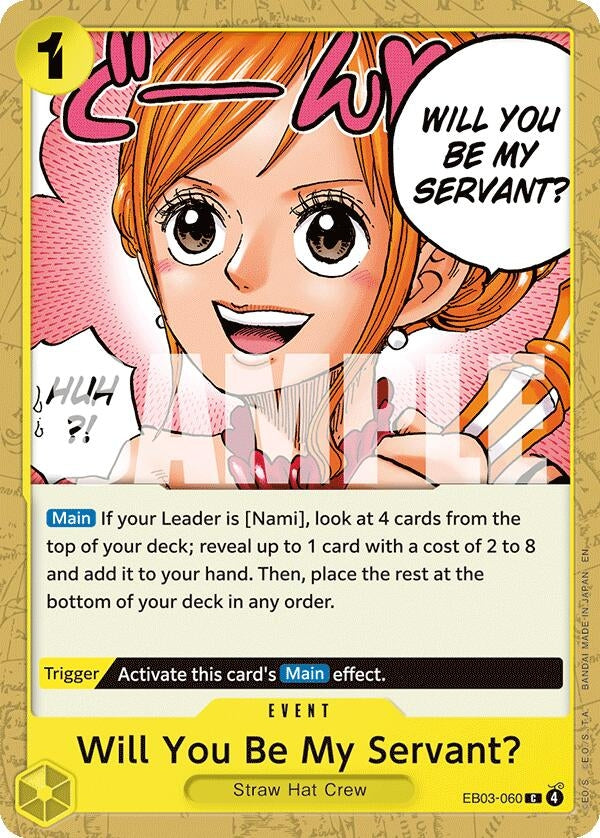 Will You Be My Servant? (EB03-060) (EB03)