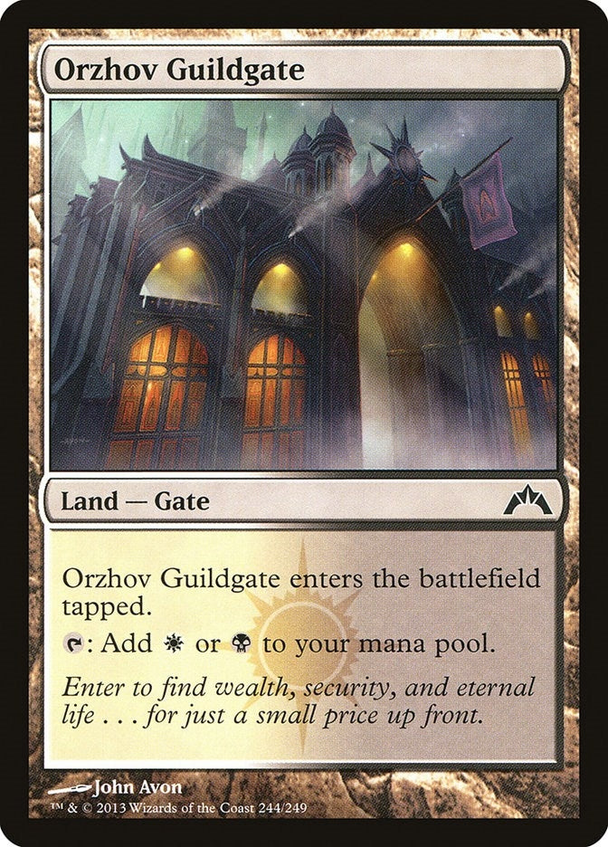 Orzhov Guildgate (244) (GTC)