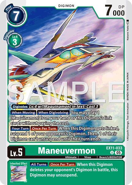 Maneuvermon (EX11-033 U) (EX-11)