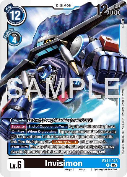 Invisimon (EX11-043 R) (EX-11)