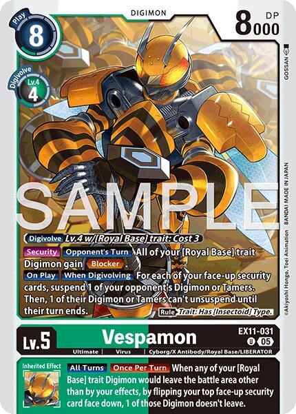 Vespamon (EX11-031 U) (EX-11)
