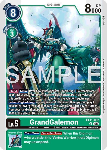 GrandGalemon (EX11-032 U) (EX-11)