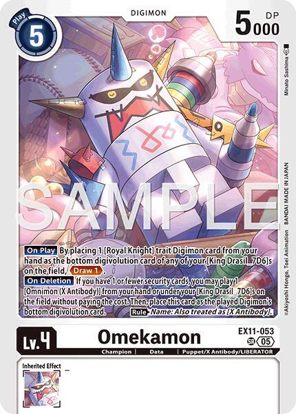Omekamon (EX11-053 SR) (EX-11)