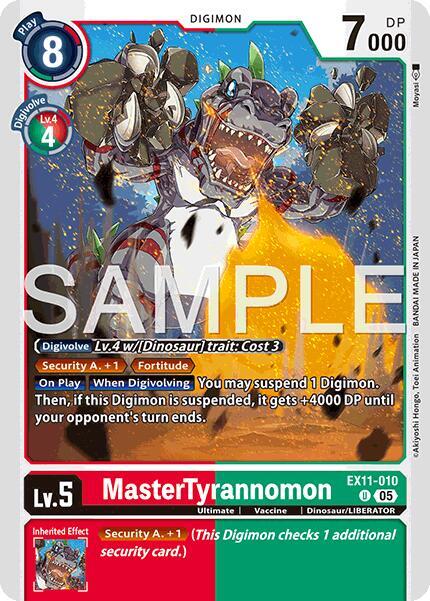 MasterTyrannomon (EX11-010 U) (EX-11)