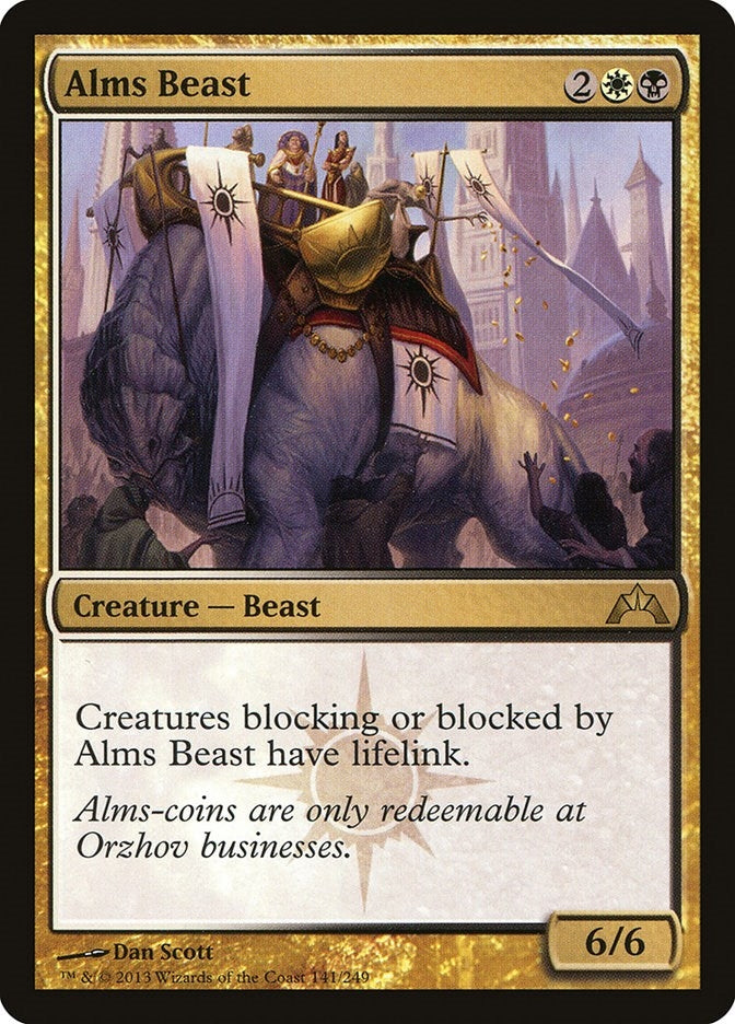 Image for Alms Beast (141) (GTC) - Magic: The Gathering