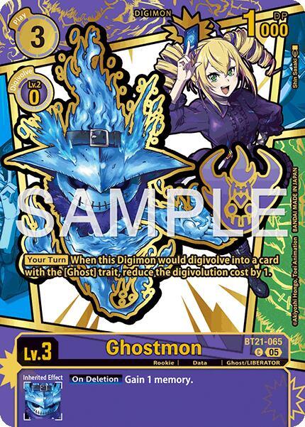 Ghostmon (Rare Pull) (BT21-065 C) (EX-11)