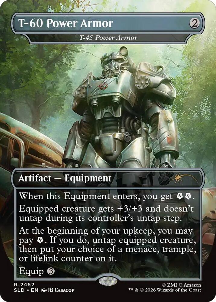 T-60 Power Armor - T-45 Power Armor (2452) (SLD)