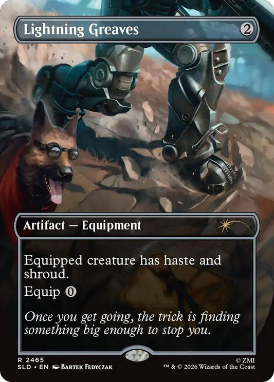 Image for Lightning Greaves (2465) (2465) (SLD) - Magic: The Gathering