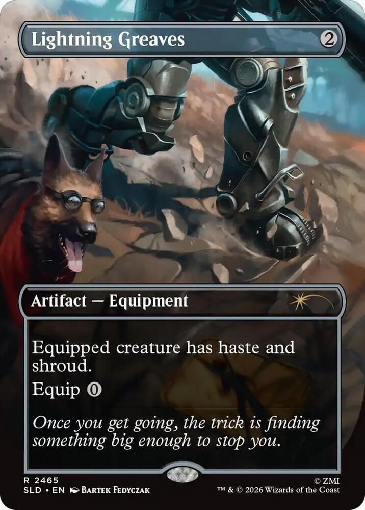 Lightning Greaves (2465) (2465) (SLD)