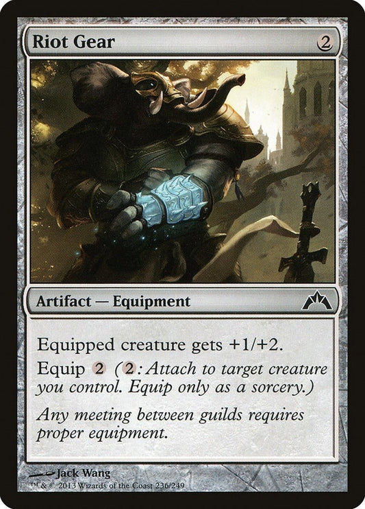 Image for Riot Gear (236) (GTC) - Magic: The Gathering