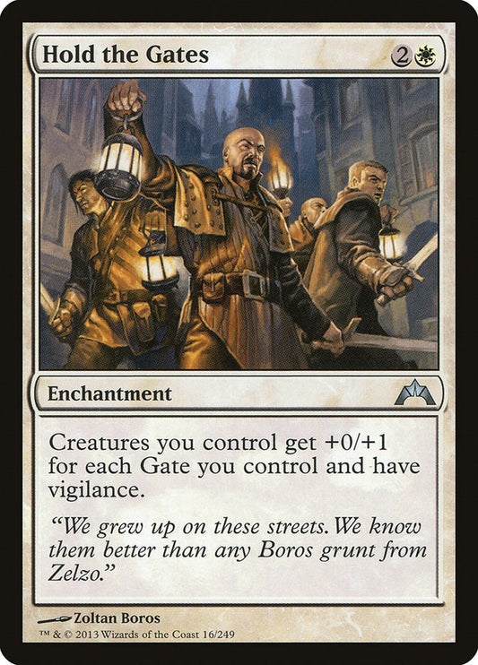 Image for Hold the Gates (16) (GTC) - Magic: The Gathering