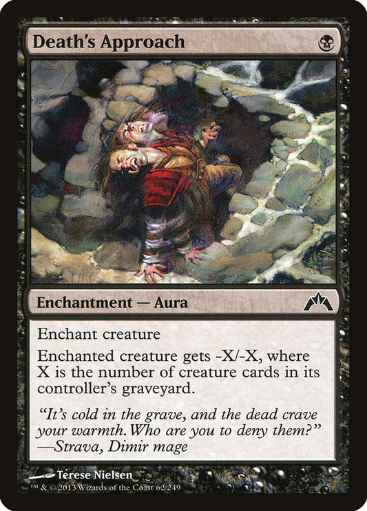 Image for Death's Approach (62) (GTC) - Magic: The Gathering