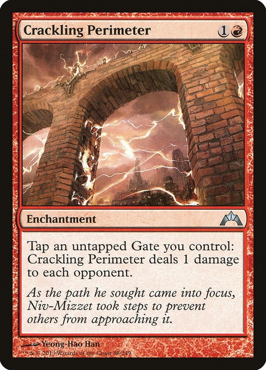 Image for Crackling Perimeter (88) (GTC) - Magic: The Gathering