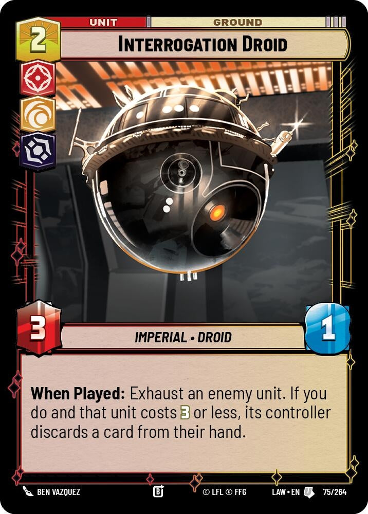 Interrogation Droid (75/264) (LAW)