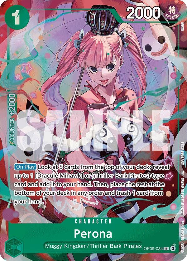 Perona - OP09-034 (Dash Pack) (OP09-034) (EB03)
