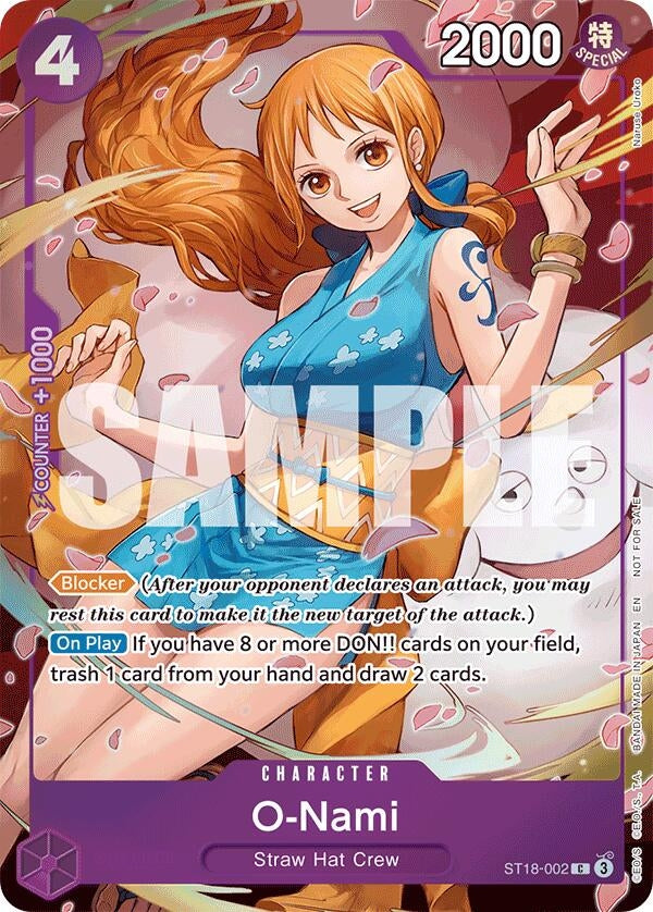 O-Nami - ST18-002 (Dash Pack) (ST18-002) (EB03)