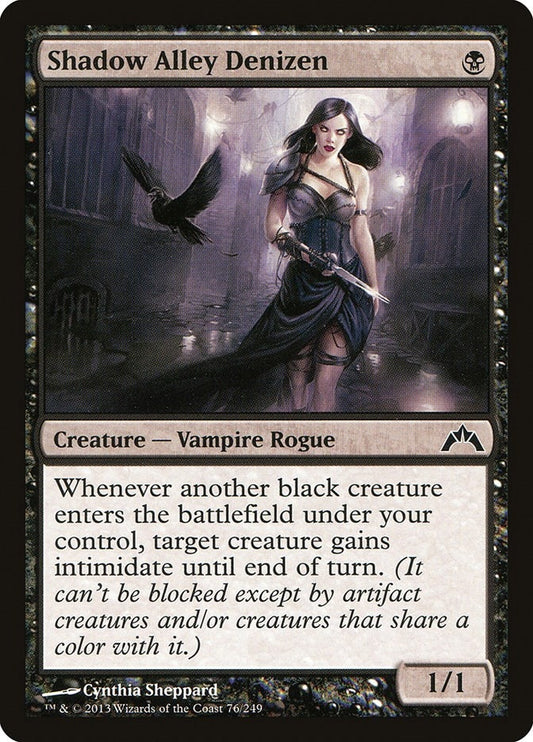 Image for Shadow Alley Denizen (76) (GTC) - Magic: The Gathering