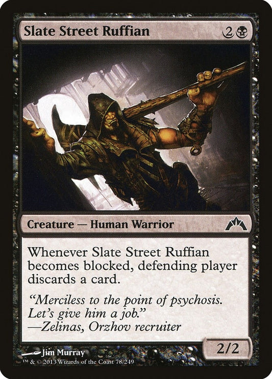 Image for Slate Street Ruffian (78) (GTC) - Magic: The Gathering