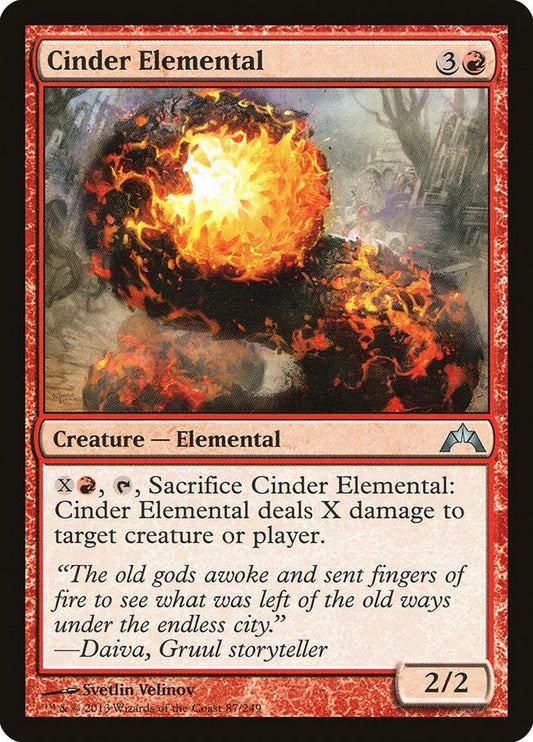 Image for Cinder Elemental (87) (GTC) - Magic: The Gathering