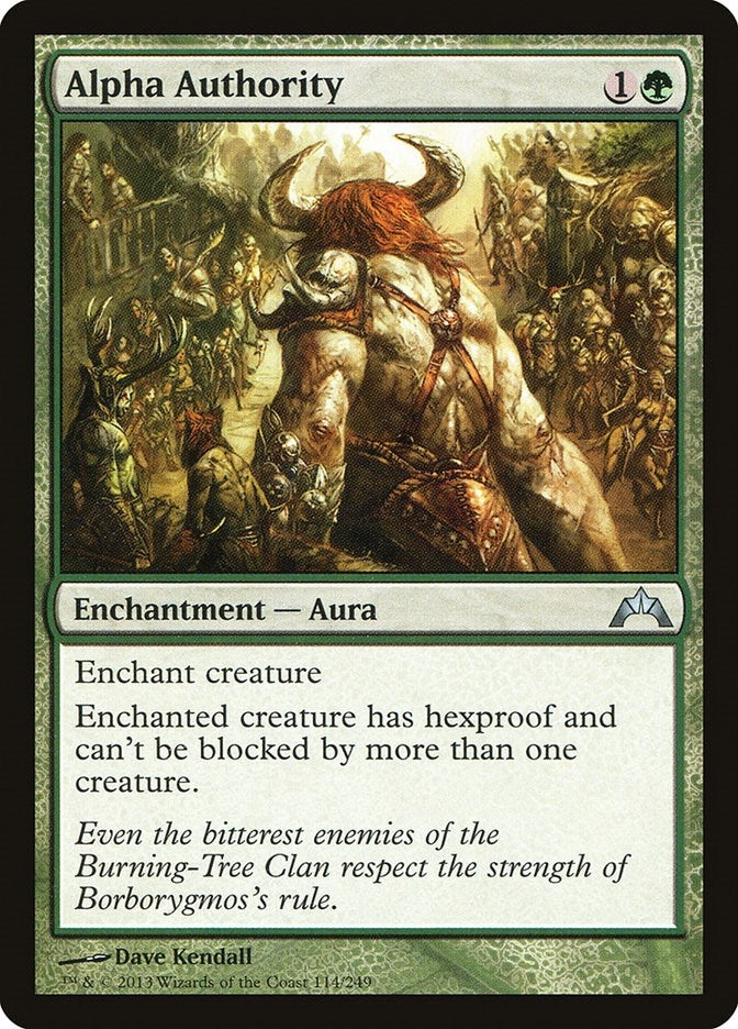 Image for Alpha Authority (114) (GTC) - Magic: The Gathering